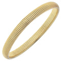 Florence Skinny Watchband Bangle in Satin Gold-BRACELET-MODE-Couture-Boutique-Womens-Clothing