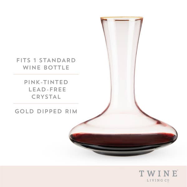 Rose Crystal Decanter by Twine-MODE-Couture-Boutique-Womens-Clothing