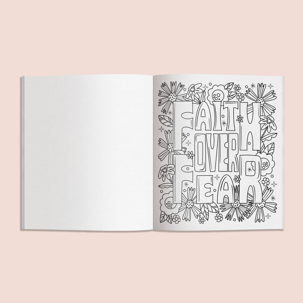 Coloring Faith: A Christian Coloring Book for Women-ACTIVITY BOOK-MODE-Couture-Boutique-Womens-Clothing