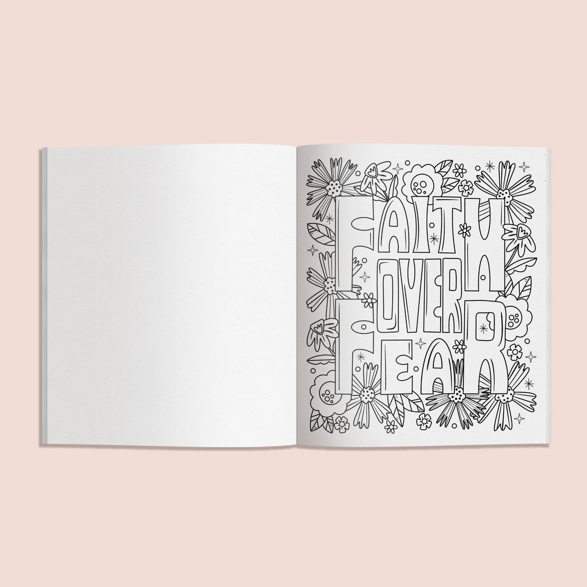Coloring Faith: A Christian Coloring Book for Women-ACTIVITY BOOK-MODE-Couture-Boutique-Womens-Clothing