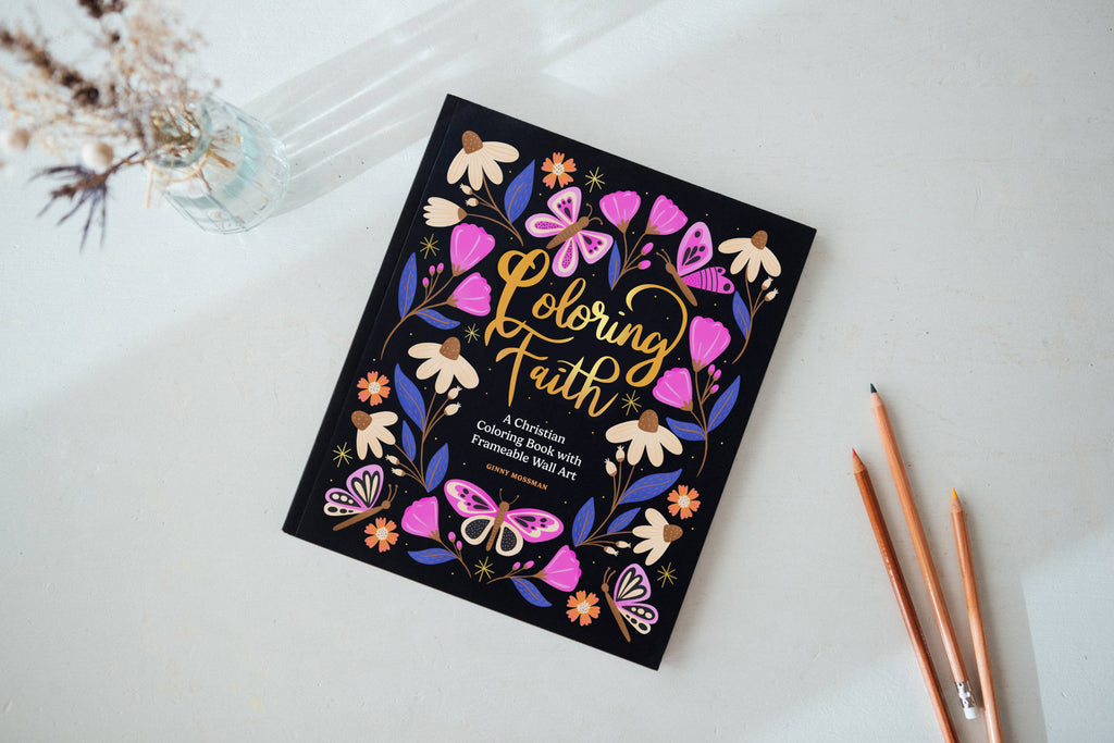 Coloring Faith: A Christian Coloring Book for Women-ACTIVITY BOOK-MODE-Couture-Boutique-Womens-Clothing