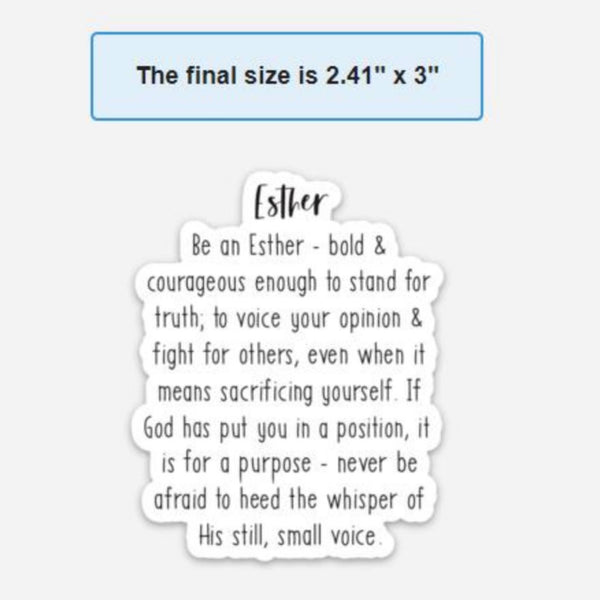 Esther magnet| Fridge magnets | Christian magnet-MODE-Couture-Boutique-Womens-Clothing
