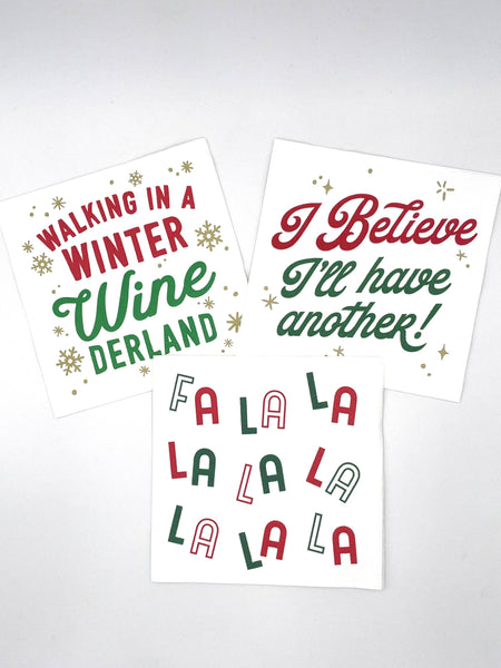 Funny Christmas Cocktail Napkins | Have Another - 20ct: Default Title-MODE-Couture-Boutique-Womens-Clothing