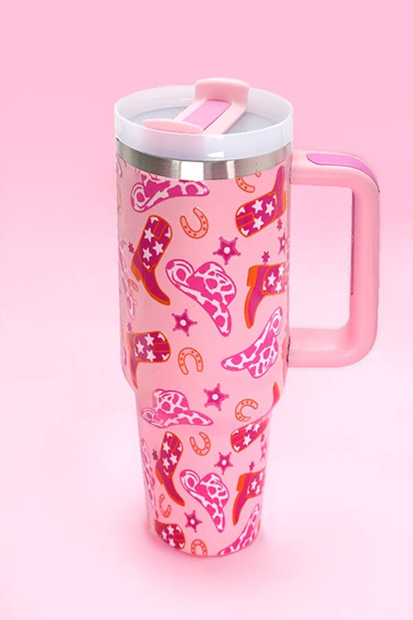 40oz STAINLESS STEEL TUMBLER (MULTI STYLES)-TUMBLER-MODE-Couture-Boutique-Womens-Clothing