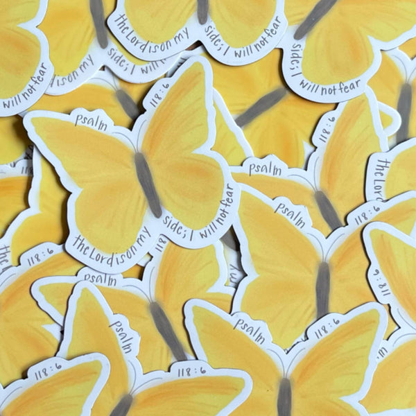Psalm 118:6 Sticker-MODE-Couture-Boutique-Womens-Clothing