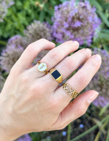 Highs and Lows Statement Ring: 7-MODE-Couture-Boutique-Womens-Clothing