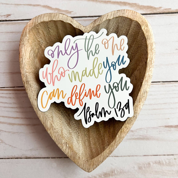 Psalm 139 Magnet | Only the One who made you can define you-MODE-Couture-Boutique-Womens-Clothing