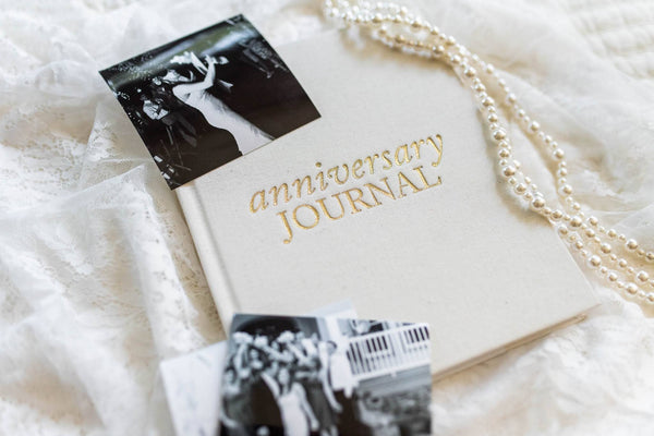 Anniversary Journal | Wedding Book | Gift for Wife or Spouse: Taupe-MODE-Couture-Boutique-Womens-Clothing