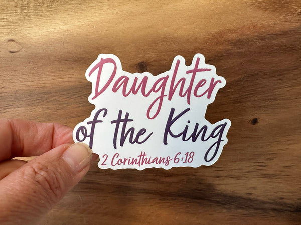 Daughter of the King | Christian Sticker | Child of God-MODE-Couture-Boutique-Womens-Clothing
