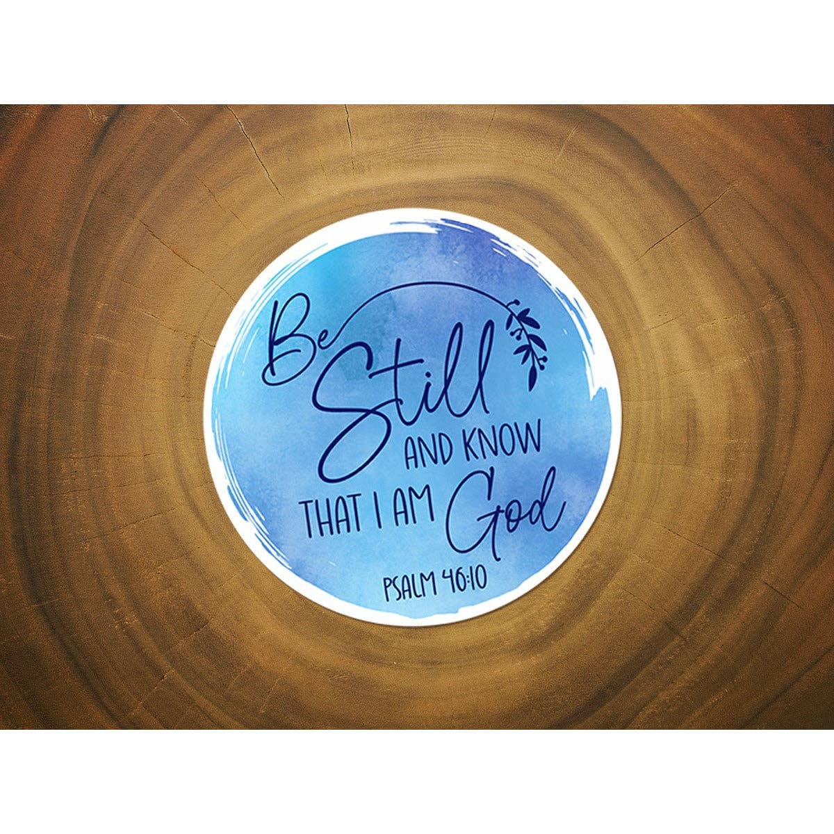 Be Still and Know That I Am God | Vinyl Christian Sticker-Sticker/Decal-MODE-Couture-Boutique-Womens-Clothing