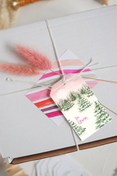 HOLIDAY TREE FARM GIFT TAG SET-MODE-Couture-Boutique-Womens-Clothing