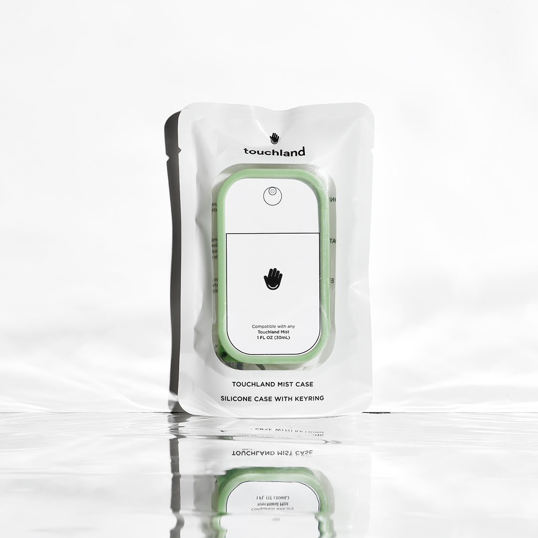 TOUCHLAND MIST CASE GREEN-hand sanitizer-MODE-Couture-Boutique-Womens-Clothing