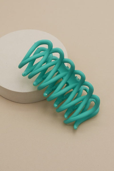 OVERSIZED MATTE HAIR CLAW (MULTI COLORS)-Hair Accessories-MODE-Couture-Boutique-Womens-Clothing