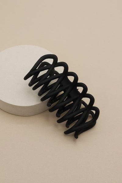 OVERSIZED MATTE HAIR CLAW (MULTI COLORS)-Hair Accessories-MODE-Couture-Boutique-Womens-Clothing