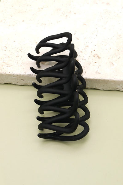 OVERSIZED MATTE HAIR CLAW (MULTI COLORS)-Hair Accessories-MODE-Couture-Boutique-Womens-Clothing