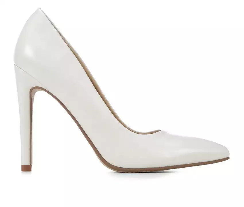 KIELY PUMP IN OFF WHITE-Shoes-MODE-Couture-Boutique-Womens-Clothing