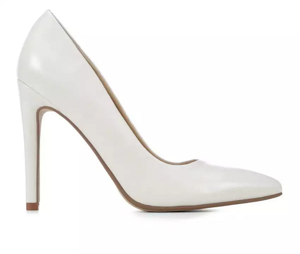 KIELY PUMP IN OFF WHITE-Shoes-MODE-Couture-Boutique-Womens-Clothing