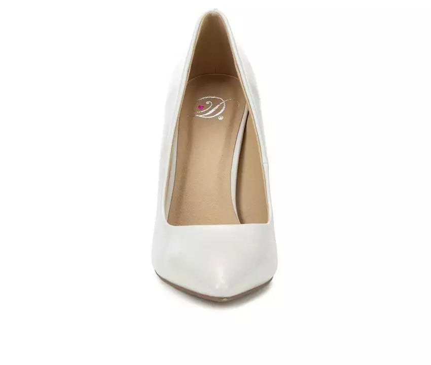 KIELY PUMP IN OFF WHITE-Shoes-MODE-Couture-Boutique-Womens-Clothing