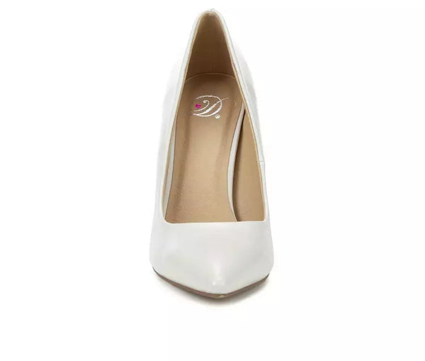 KIELY PUMP IN OFF WHITE-Shoes-MODE-Couture-Boutique-Womens-Clothing
