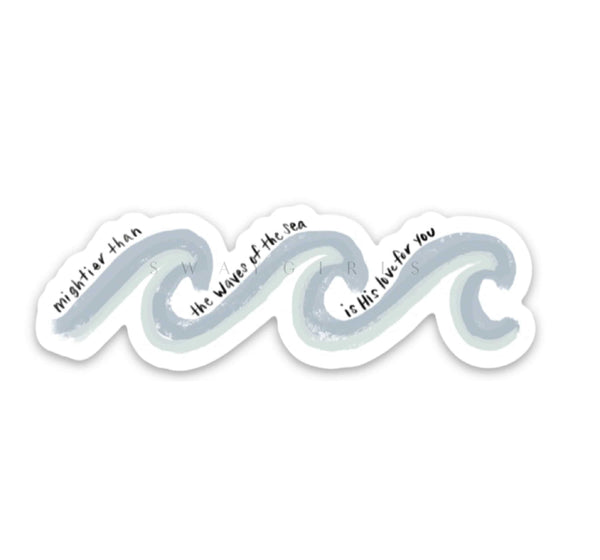 Psalm 93:4 Sticker-MODE-Couture-Boutique-Womens-Clothing