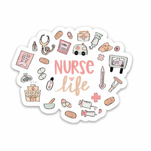 Nurse Life Sticker-MODE-Couture-Boutique-Womens-Clothing