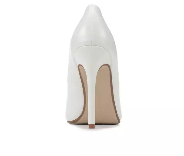 KIELY PUMP IN OFF WHITE-Shoes-MODE-Couture-Boutique-Womens-Clothing