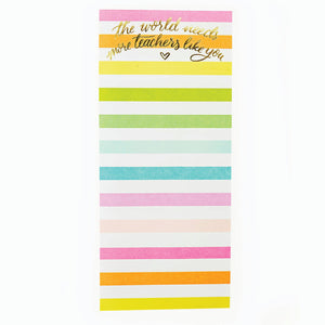Teacher Skinny List Pad-MODE-Couture-Boutique-Womens-Clothing