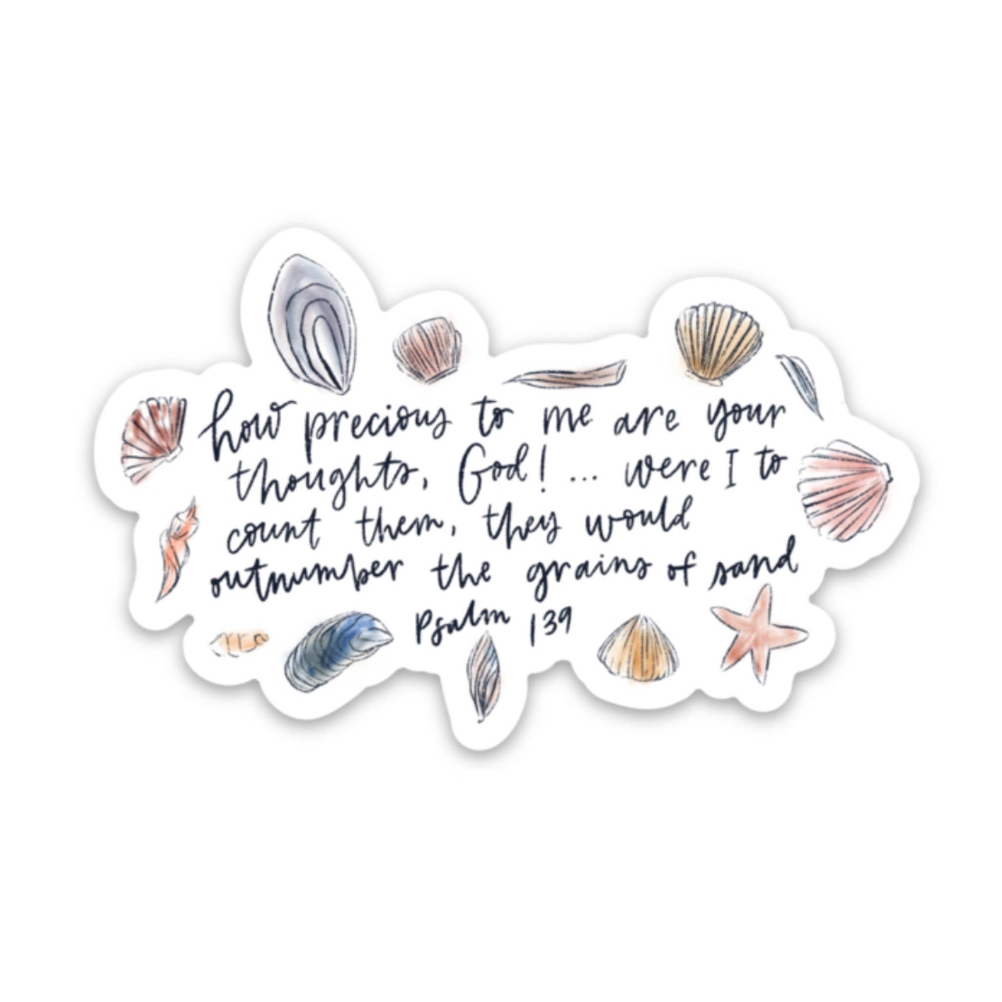 Psalm 139 Sticker | Christian stickers | Faith decals-MODE-Couture-Boutique-Womens-Clothing