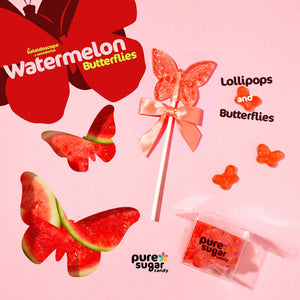 Butterfly Lollipops: Pink/Watermelon-MODE-Couture-Boutique-Womens-Clothing
