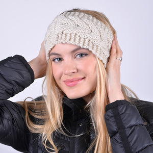 SNOWBOUND KNIT HEADBAND (MULTI COLORS)-Headbands-MODE-Couture-Boutique-Womens-Clothing