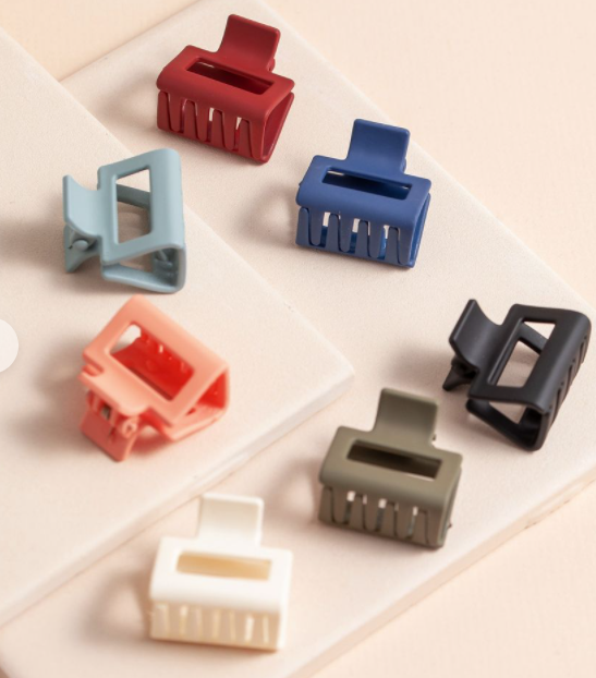 MINI HAIR CLAWS-Hair Accessories-MODE-Couture-Boutique-Womens-Clothing