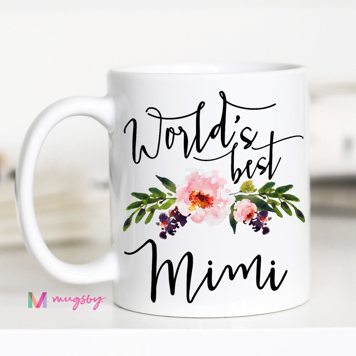 WORLD'S BEST MIMI MUG-Mugs-MODE-Couture-Boutique-Womens-Clothing