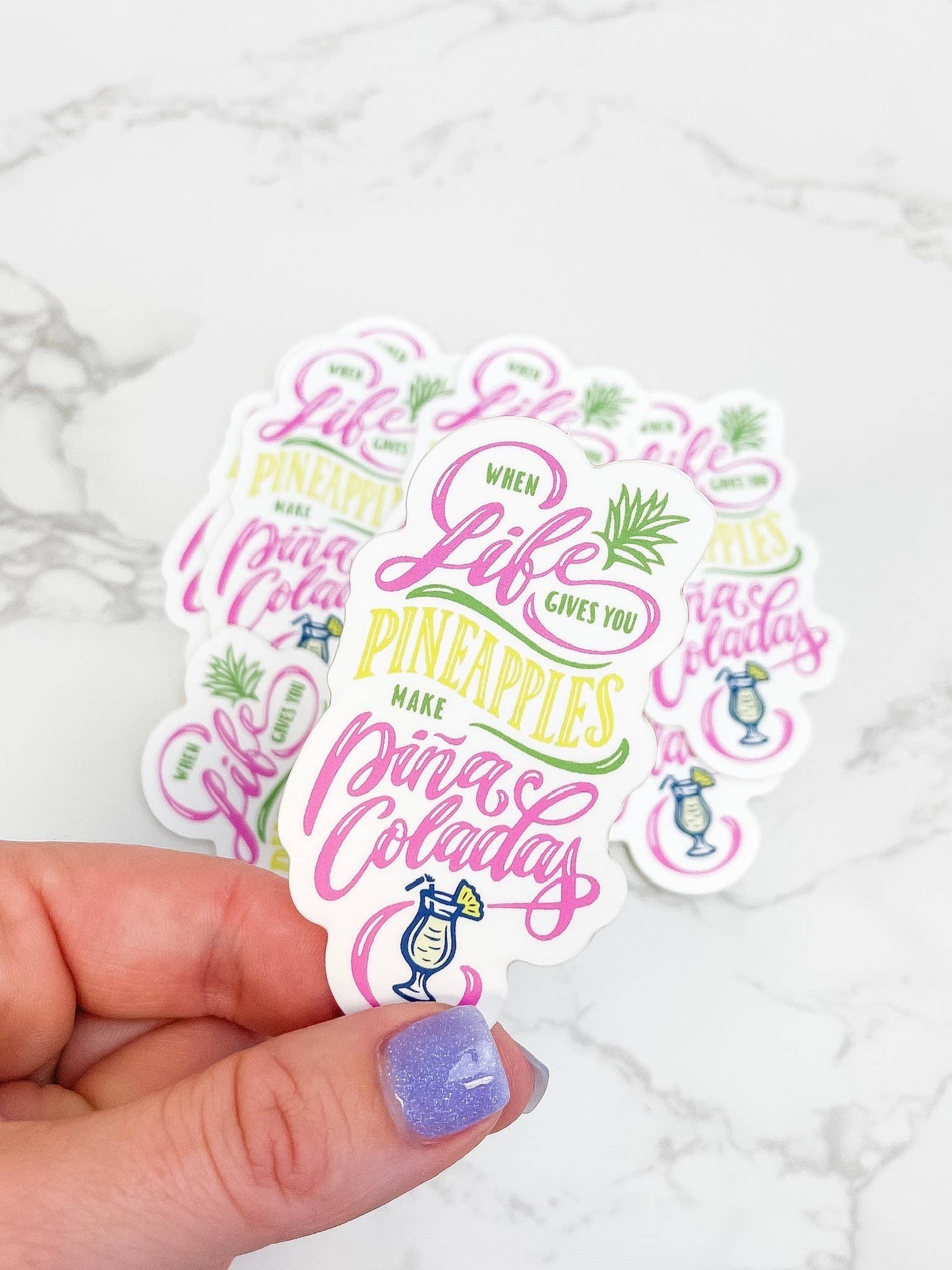 Pina Coladas Sticker Pack of 10-MODE-Couture-Boutique-Womens-Clothing