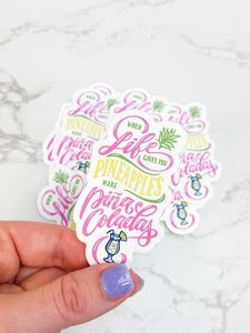 Pina Coladas Sticker Pack of 10-MODE-Couture-Boutique-Womens-Clothing