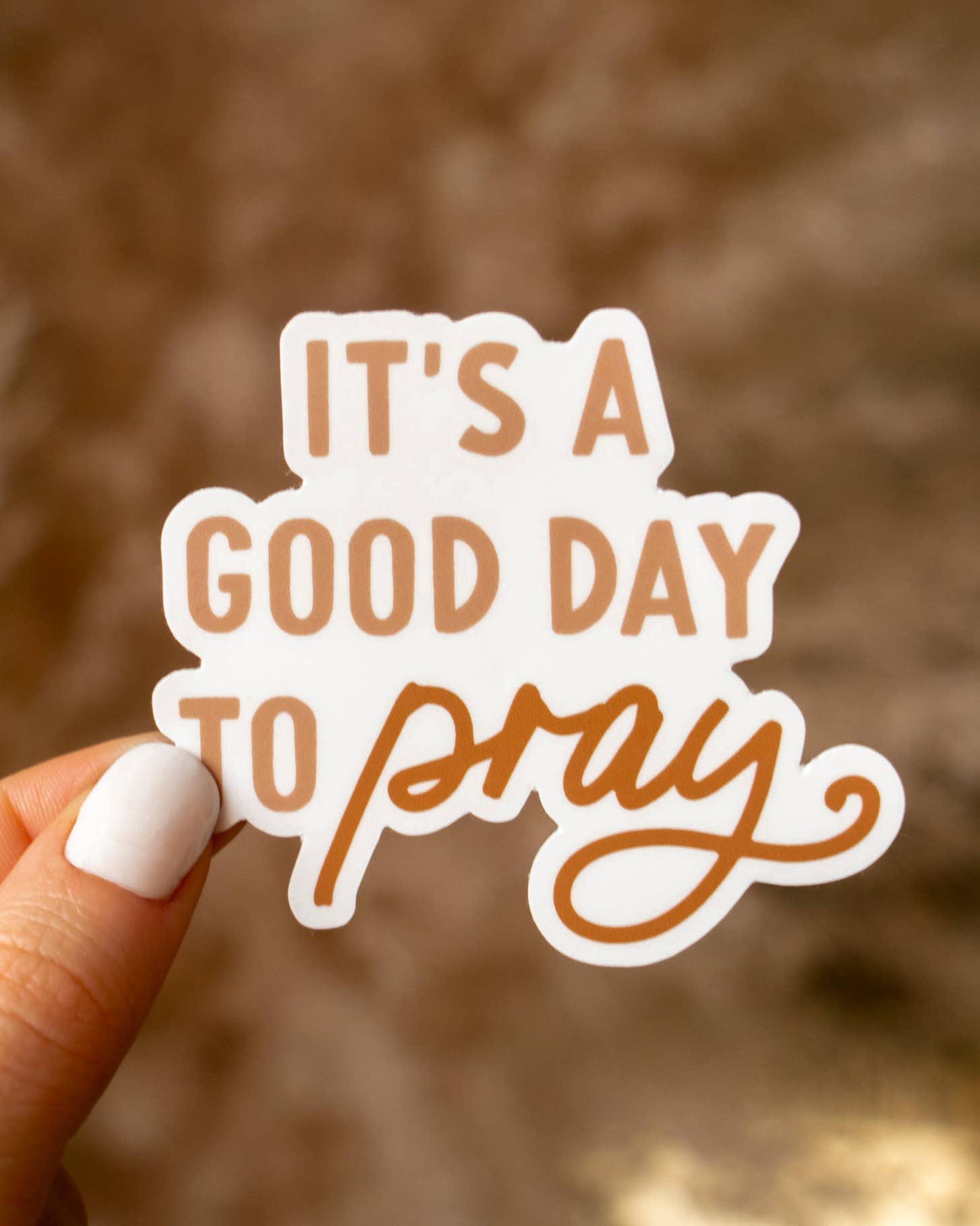 IT'S A GOOD DAY TO PRAY STICKER-MODE-Couture-Boutique-Womens-Clothing