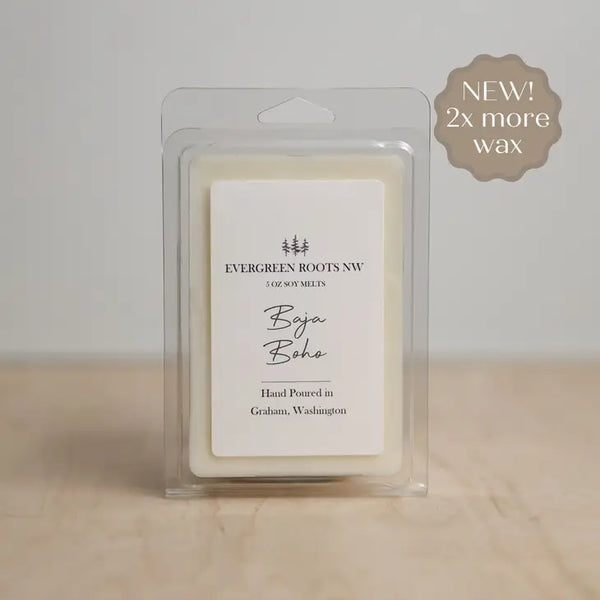 EVERGREEN ROOTS NW SOY WAX MELTS - 5 OZ (MULTI SCENTS)-wax melts-MODE-Couture-Boutique-Womens-Clothing