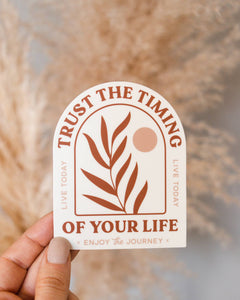 TRUST THE TIMING STICKER-MODE-Couture-Boutique-Womens-Clothing