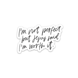 Jesus Magnet | Fridge magnets | Christian magnet: Black & White-MODE-Couture-Boutique-Womens-Clothing