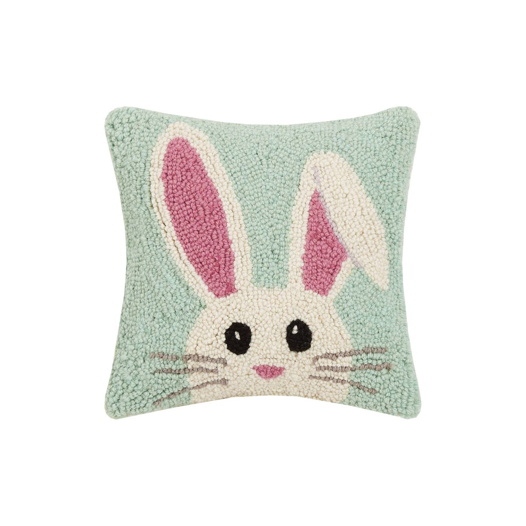 HELLO EASTER BUNNY HOOK PILLOW-Pillow-MODE-Couture-Boutique-Womens-Clothing