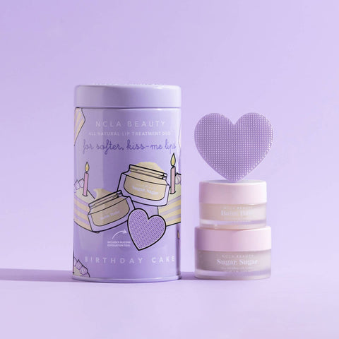 BIRTHDAY CAKE LIP CARE SET + LIP SCRUBBER-BEAUTY-MODE-Couture-Boutique-Womens-Clothing