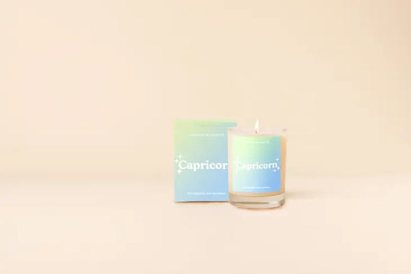 ASTROLOGY CANDLE IN ROCKS GLASS (MULTI)-CANDLE-MODE-Couture-Boutique-Womens-Clothing