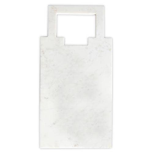 Marble Serving Tray with Square Handle-MODE-Couture-Boutique-Womens-Clothing