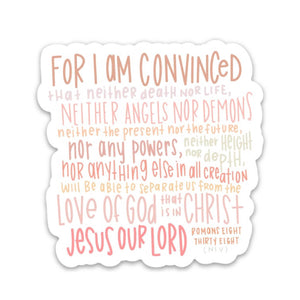 Romans 8:38-39 Magnet | Christian fridge magnet-MODE-Couture-Boutique-Womens-Clothing