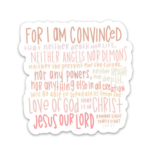 Romans 8:38-39 Magnet | Christian fridge magnet-MODE-Couture-Boutique-Womens-Clothing