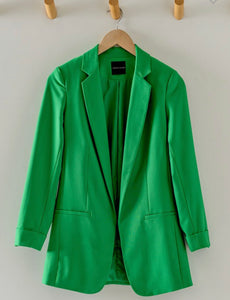 HAPPY HOUR BLAZER IN KELLY GREEN-BLAZERS-MODE-Couture-Boutique-Womens-Clothing