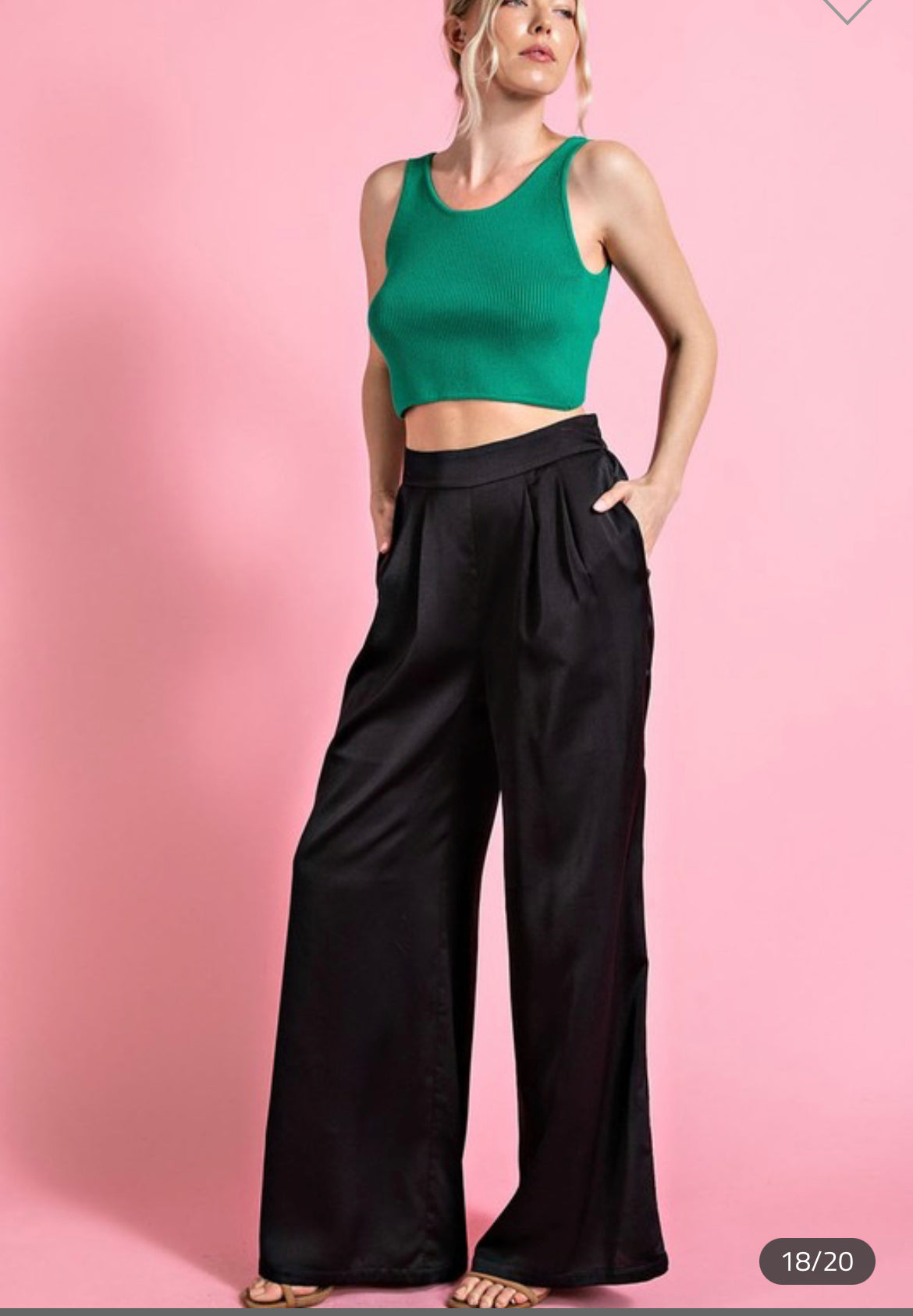 JAIMIE PINTUCK POCKET WORK PANTS IN BLACK-MODE-Couture-Boutique-Womens-Clothing